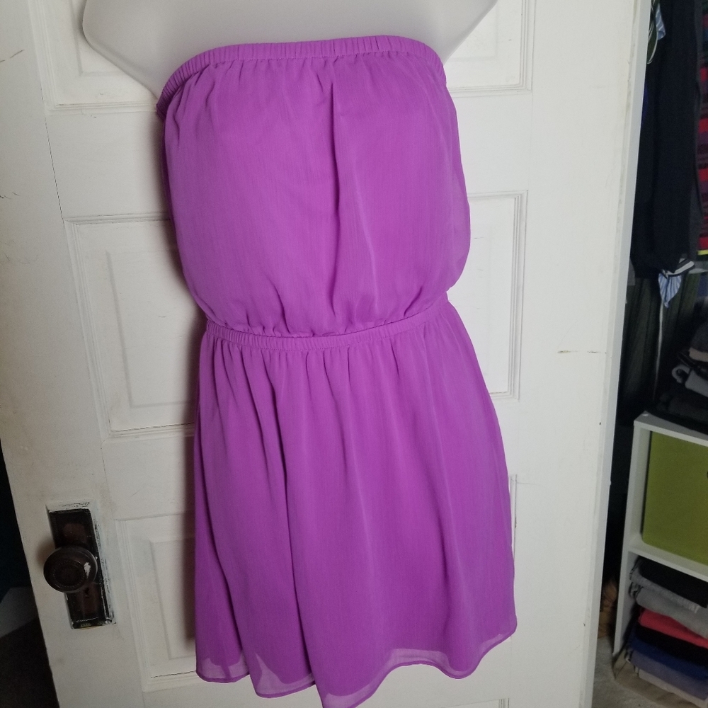 Express Strapless Dress